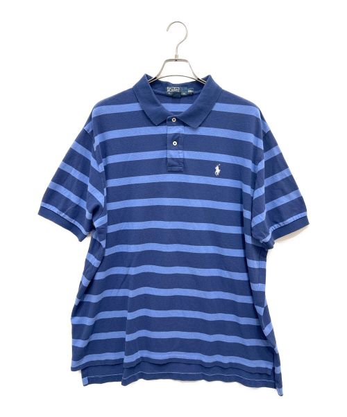 POLO RALPH LAUREN（ポロ・ラルフローレン）POLO RALPH LAUREN (ポロ・ラルフローレン) ポロシャツ ブルー サイズ:XXLの古着・服飾アイテム