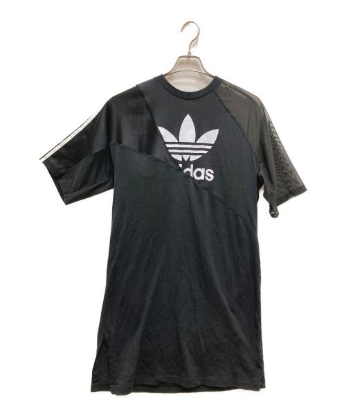 adidas Originals（アディダスオリジナル）adidas Originals (アディダスオリジナル) シアースリーブワンピース ブラック サイズ:Lの古着・服飾アイテム