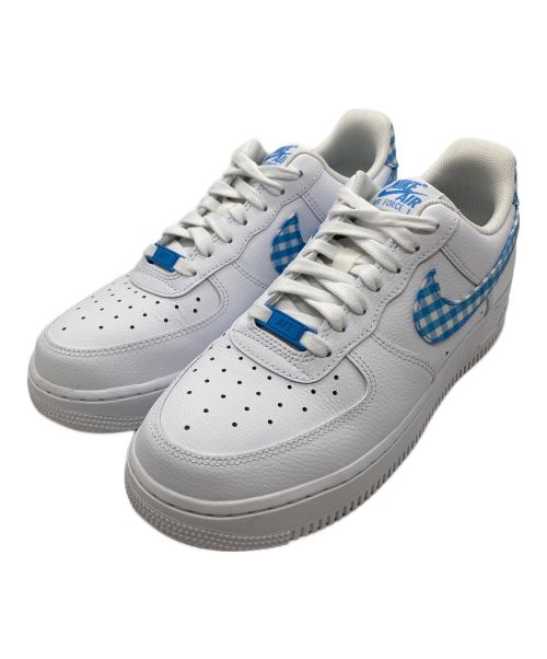 NIKE（ナイキ）NIKE (ナイキ) WMNS Air Force 1 Low ホワイト×スカイブルー サイズ:US8の古着・服飾アイテム