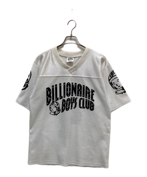 billionaireboysclub（ビリオネア・ボーイズ・クラブ）billionaireboysclub (ビリオネア・ボーイズ・クラブ) ゲームシャツ ホワイト サイズ:Mの古着・服飾アイテム