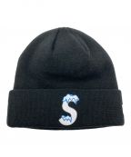 SUPREMEシュプリーム）の古着「ICE S LOGO BEENIE」｜ブラック