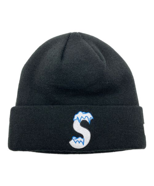 SUPREME（シュプリーム）Supreme (シュプリーム) ICE S LOGO BEENIE ブラックの古着・服飾アイテム