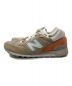 NEW BALANCE (ニューバランス) スニーカー ベージュ サイズ:US9：9000円