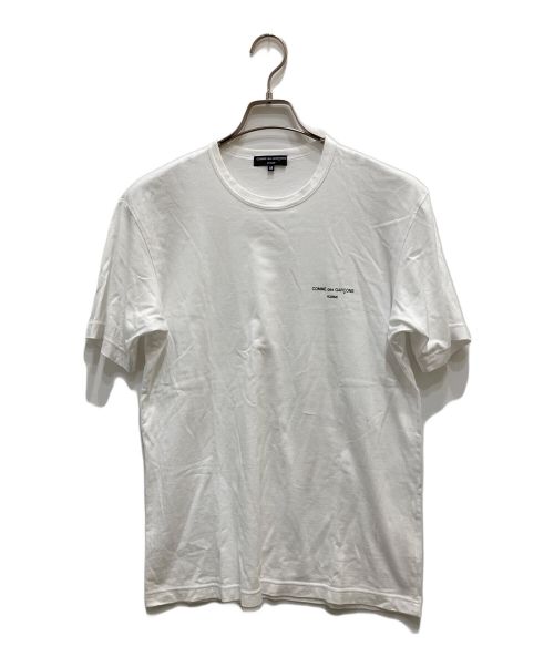 COMME des GARCONS HOMME（コムデギャルソン オム）COMME des GARCONS HOMME (コムデギャルソン オム) ロゴTシャツ ホワイト サイズ:Mの古着・服飾アイテム