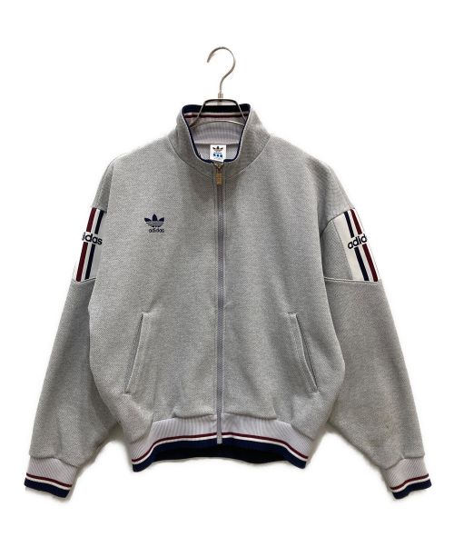 adidas（アディダス）adidas (アディダス) ヴィンテージトラックジャケット グレー サイズ:Lの古着・服飾アイテム