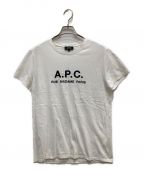 A.P.C.アーペーセー）の古着「刺繍ロゴTee」｜ホワイト