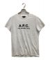 A.P.C.（アーペーセー）の古着「刺繍ロゴTee」｜ホワイト