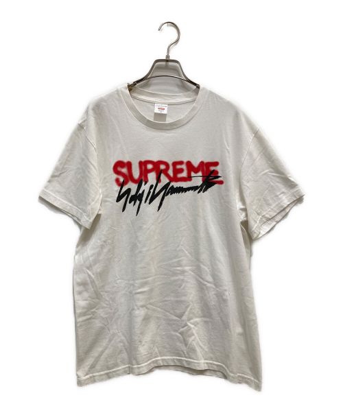 SUPREME（シュプリーム）Supreme (シュプリーム) YOHJI YAMAMOTO (ヨウジヤマモト) 20AW Logo Tee ホワイト サイズ:Mの古着・服飾アイテム