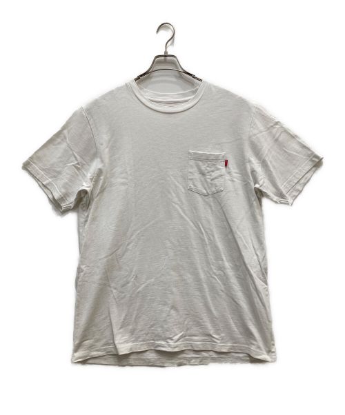 SUPREME（シュプリーム）Supreme (シュプリーム) Pocket Tee/ポケットティー ホワイト サイズ:XLの古着・服飾アイテム