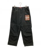 SUPREMEシュプリーム）の古着「Mark Leckey Pants」｜ブラック