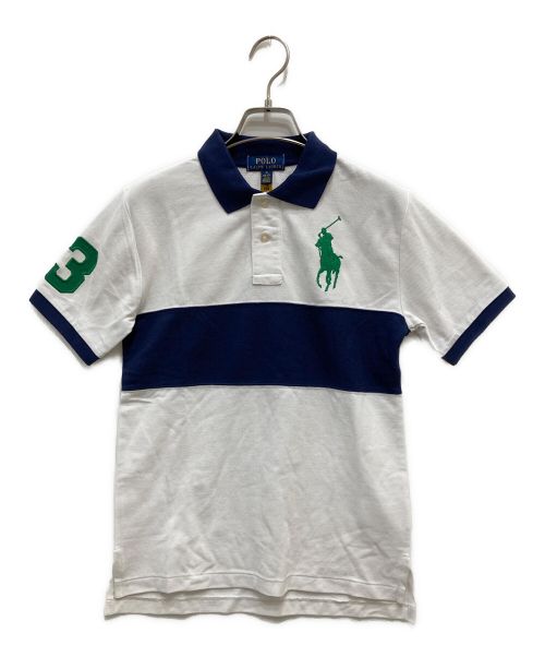 POLO RALPH LAUREN（ポロ・ラルフローレン）POLO RALPH LAUREN (ポロ・ラルフローレン) ビッグポニーポロシャツ ホワイト サイズ:Mの古着・服飾アイテム