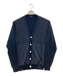 Denham（デンハム）の古着「TECH CARDIGAN/テックカーディガン」｜ネイビー