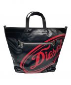 DIESELディーゼル）の古着「CIRCUS CURTY SHOPPING BAG」｜ブラック