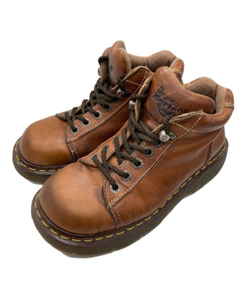 Dr.Martens（ドクターマーチン）Dr.Martens (ドクターマーチン) 5ホールトレッキングブーツ ブラウン サイズ:23.5cm(5)の古着・服飾アイテム