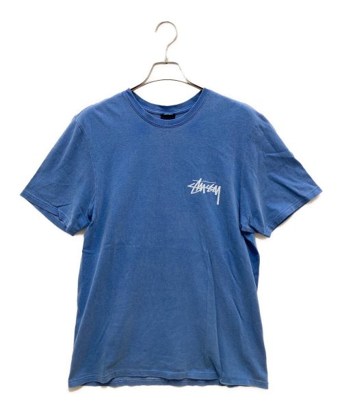 stussy（ステューシー）stussy (ステューシー) 半袖Tシャツ ブルー サイズ:Mの古着・服飾アイテム