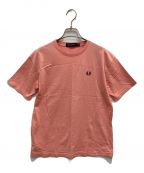 FRED PERRYフレッドペリー）の古着「Crew Neck T-Shirt」｜ピンク