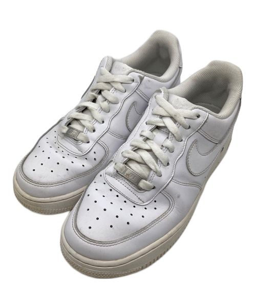 NIKE（ナイキ）NIKE (ナイキ) WMNS AIR FORCE 1/ウィメンズエアフォースワン ホワイト サイズ:25.5cmの古着・服飾アイテム