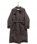 SAYAKA DAVIS×6×1 COPENHAGENサヤカ デイヴィス×シックスバイワン コペンハーゲン）の古着「DOWN BALMACAN COAT/ダウンバルマカンコート」｜グレー