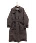 SAYAKA DAVIS（サヤカ デイヴィス）の古着「DOWN BALMACAN COAT/ダウンバルマカンコート」｜グレー