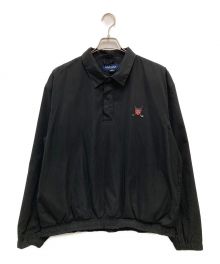 POLO GOLF RALPH LAUREN（ポロ ゴルフ ラルフローレン）の古着「プルオーバージャケット」｜ブラック