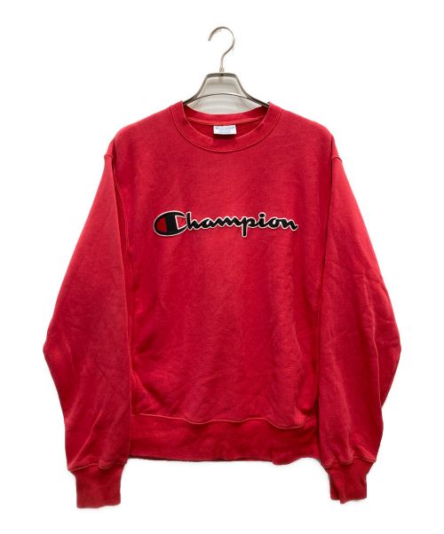 Champion（チャンピオン）Champion (チャンピオン) リバースウィーブスウェット レッド サイズ:XLの古着・服飾アイテム