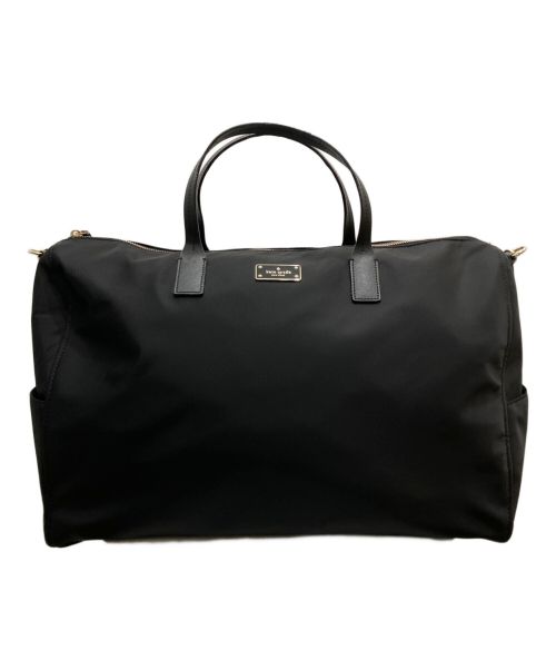 Kate Spade（ケイトスペード）Kate Spade (ケイトスペード) AVENUE FILIPA NYLON WEEKENDER DUFFLE BAG ブラックの古着・服飾アイテム