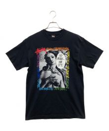 stussy（ステューシー）の古着「ビーナス プリントTシャツ」｜ブラック