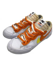 NIKE×sacai（ナイキ×サカイ）の古着「BLAZER LOW "MAGMA ORANGE"/ブレーザーロー”マグマオレンジ”」｜ホワイト×オレンジ