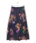 adidas (アディダス) FLORAL BURST LONG SKIRT/フローラルバーストロングスカート ネイビー サイズ:L：5000円