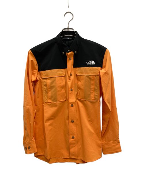 THE NORTH FACE（ザ ノース フェイス）THE NORTH FACE (ザ ノース フェイス) シーカーズシャツ オレンジ サイズ:Sの古着・服飾アイテム