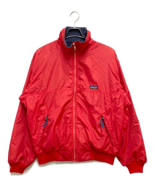 Patagonia（パタゴニア）Patagonia (パタゴニア) シェルドシンチラボンバージャケット レッド サイズ:Mの古着・服飾アイテム