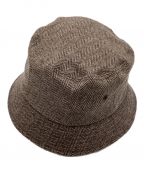 Unlikelyアンライクリー）の古着「Bucket Hat Wool Tweed/バケットハットウールツイード」｜ブラウン