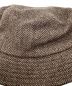 中古・古着 Unlikely (アンライクリー) Bucket Hat Wool Tweed/バケットハットウールツイード ブラウン サイズ:Free 未使用品：9000円