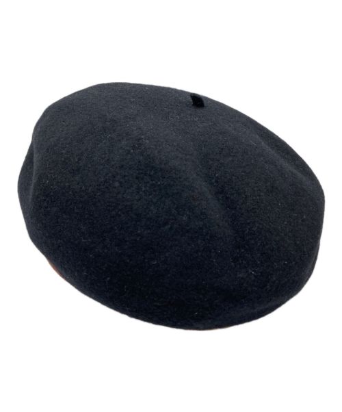 VISVIM（ビズビム）VISVIM (ビズビム) REGIMENT BERET（レジメントベレー帽） ブラック サイズ:SMの古着・服飾アイテム