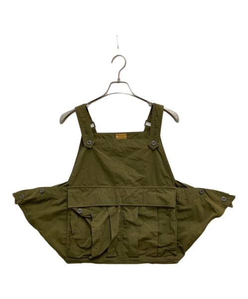 BROWN by 2-tacs（ブラウンバイツータックス）BROWN by 2-tacs (ブラウンバイツータックス) シードイットベスト オリーブ サイズ:Freeの古着・服飾アイテム