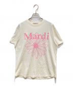 Mardi Mercrediマルディメクルディ）の古着「プリントTシャツ」｜クリーム