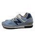 NEW BALANCE (ニューバランス) 576 スニーカー ブルー サイズ:6 1/2：16000円