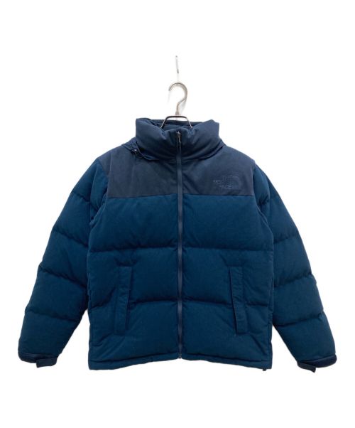 THE NORTH FACE（ザ ノース フェイス）THE NORTH FACE (ザ ノース フェイス) Corduroy Nuptse Jacket/コーデロイ ヌプシ ジャケット  ネイビー サイズ:Mの古着・服飾アイテム