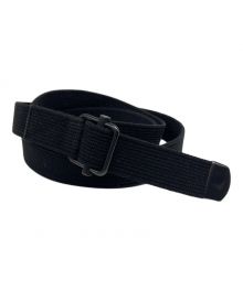 MHL（エムエイチエル）の古着「NARROW MILITARY BELT/ナローミリタリーベルト」｜ブラック