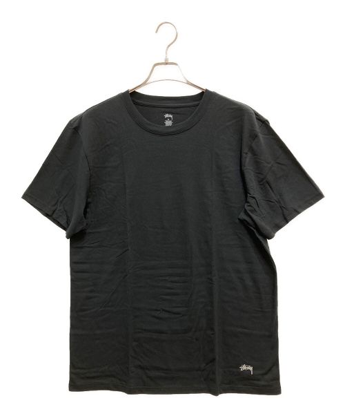 stussy（ステューシー）stussy (ステューシー) UNDERSHIRT 3PACK/アンダーシャツスリーパック ブラック サイズ:XLの古着・服飾アイテム