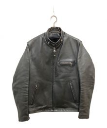 Schott（ショット）の古着「ライナー付カウレザージャケット」｜ブラック