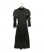 Ameriアメリ）の古着「UNDRESSED 2WAY PLEATS DRESS」｜ブラック