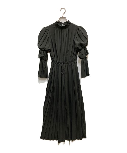 Ameri（アメリ）AMERI (アメリ) UNDRESSED 2WAY PLEATS DRESS ブラック サイズ:Sの古着・服飾アイテム