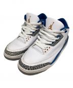 NIKEナイキ）の古着「スニーカー  Air Jordan 3 Retro」｜ホワイト