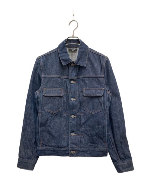 A.P.C.（アーペーセー）A.P.C. (アーペーセー) 2ndデニムジャケット インディゴ サイズ:XXSの古着・服飾アイテム