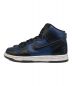 NIKE (ナイキ) FRAGMENT (フラッグメント) Dunk High/ダンクハイ ネイビー サイズ:27㎝：8000円