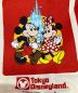 中古・古着 Disney (ディズニー) トートバッグ レッド：7000円