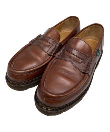 PARABOOT（パラブーツ）の古着「コインローファー」｜ブラウン