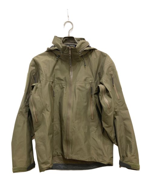 ARC'TERYX（アークテリクス）ARC'TERYX (アークテリクス) ALPHA JACKET GEN2 カーキ サイズ:XSの古着・服飾アイテム