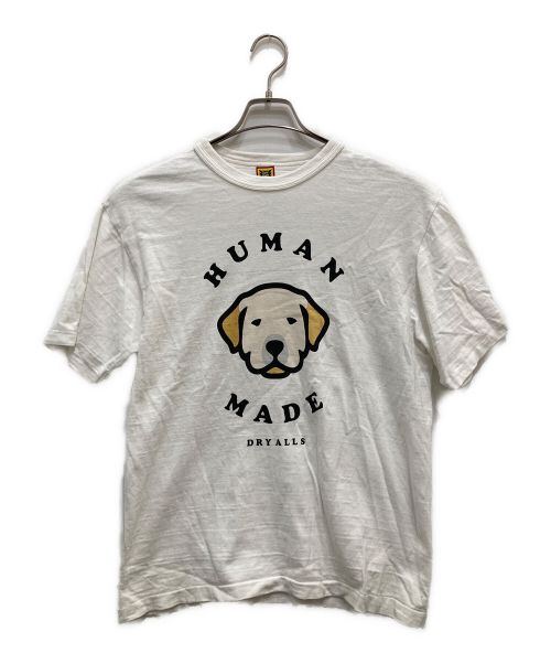 HUMAN MADE（ヒューマンメイド）HUMAN MADE (ヒューマンメイド) DOG Tシャツ ホワイト サイズ:Lの古着・服飾アイテム